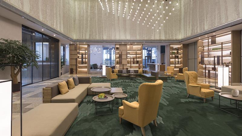 Holiday Inn & Suites Tianjin Downtown By Ihg,Tianjin Drum Tower,Joycity Shopping Mall,Tianjin Ancient Cultural Street,Haihe River,The Porcelain House,Convenient Access To Tianjin Binhai International Airport Екстериор снимка